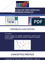 Distribución de Frecuencias Unidimencionales Ii