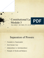 Module 3 Constitutional Principles and Inherent State Powers