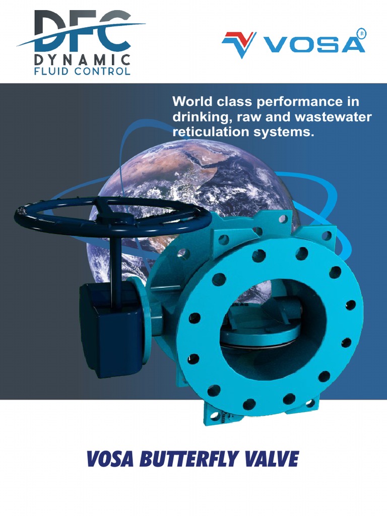Vosa Butterfly Valve: World Class Performance in Drinking, Raw and ...