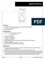 Operating Manual: Features