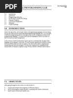 Section 5 Java Programming Lab: Structure 5.0