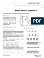 Capacitor Calculation For Buck Converter IC: Application Note