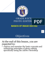 Grade 8 Ict Photo Editing: Basics of Image Editing