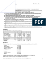 Tutorial 01-Balance Sheet PDF