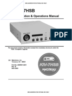 KIV-7HSB Integration Operations Manual REV B