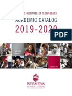Stevens 2019-2020 Academic Catalog