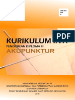 Kurikulum Inti DIII Akupunktur PDF