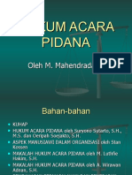 Hukum Acara Pidana