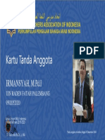 Kartu Anggota IMLA