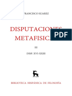 Suárez, Francisco. Disputaciones Metafísicas XVI-XXIII. Edición Bilingüe. Madrid Gredos, 1961. Vol. 3 PDF