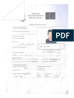 Application For Residence Permit