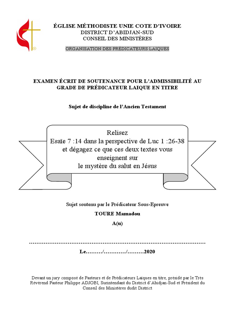 Page De Garde Chrétienne Page de Garde | PDF