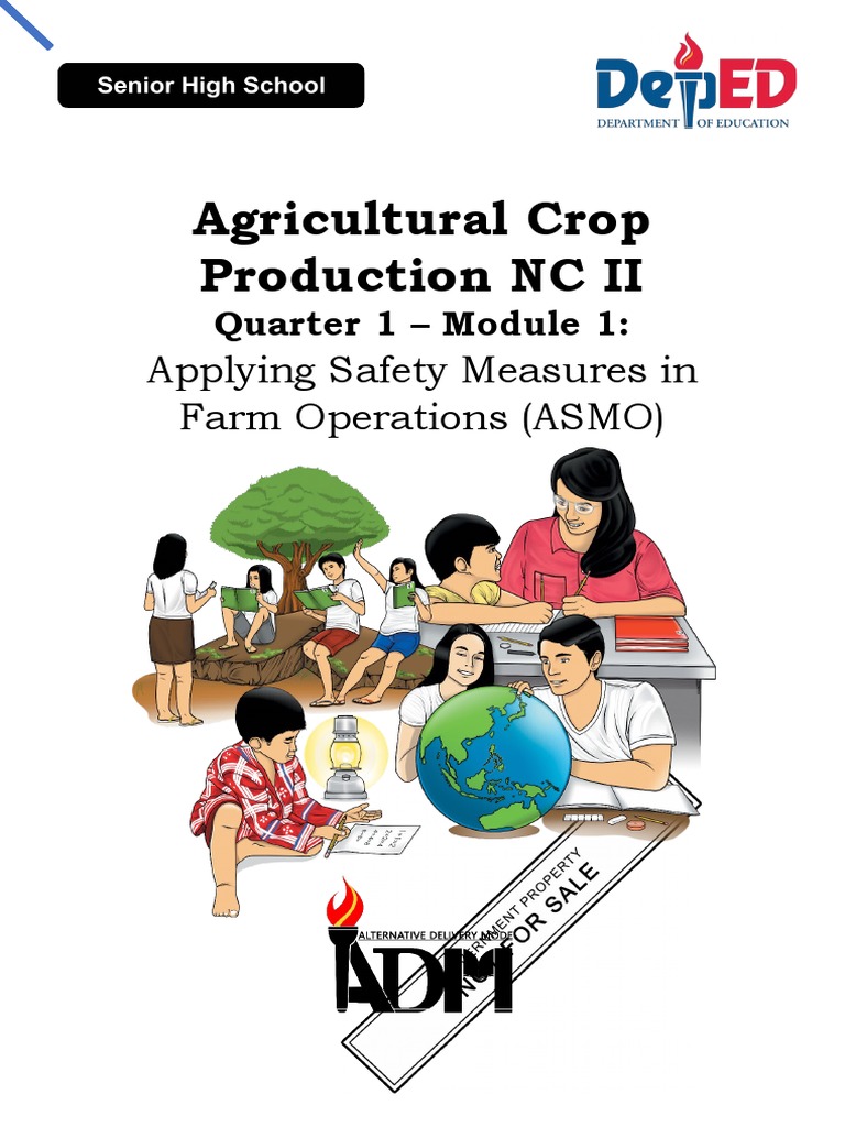 Agricultural crop production nc ii applying safety measures in farm