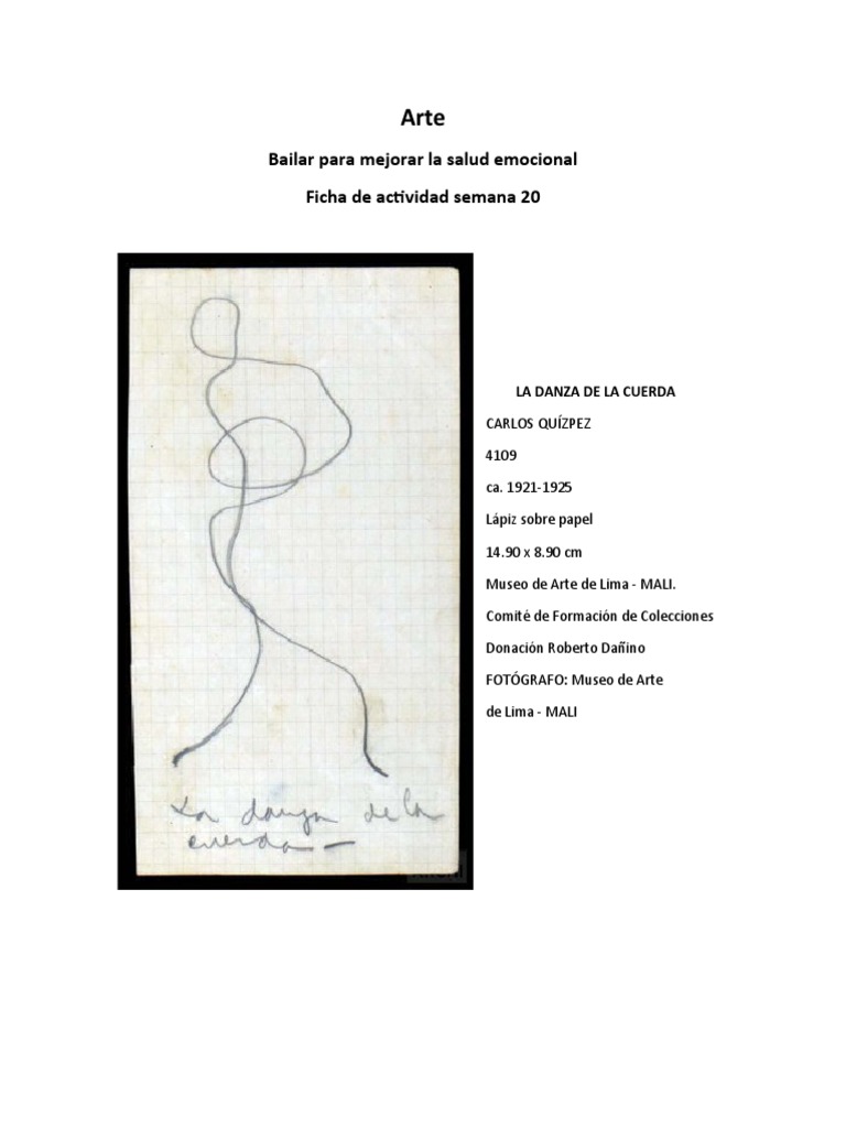 Danza y Salud Emocional en el Arte | PDF | Bailes | Las emociones