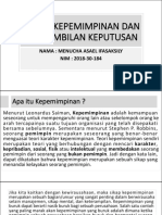 Bab 6 Kepemimpinan Dan Pengambilan Keputusan PDF