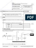 Dossier Réponses Page 1 / 8 Unite de Remplissage de Flacons