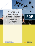 7 Things You Must Know Before You Start Studying in Germany!