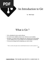 An Introduction To Git