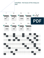 Chordu Guitar Chords The White Buffalo The House of The Rising Sun Subtitulada Al Español Chordsheet Id - Gn6G8eS4WeE PDF