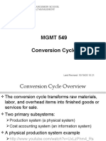 Conversion Cycle