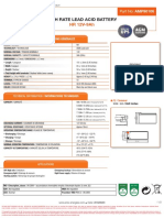 AGM AGM UPS: High Rate Lead Acid Battery