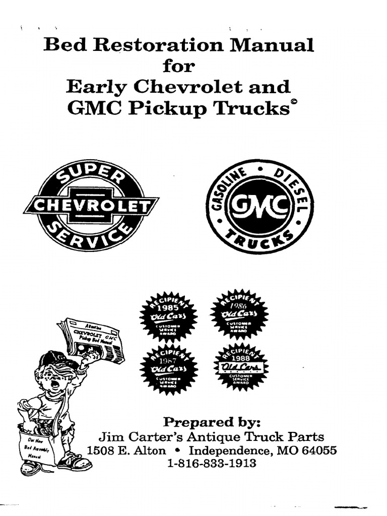 1947-1954 Chevrolet Truck Assembly Manual – Rebuild Instructions & Details – Bishko 6937
