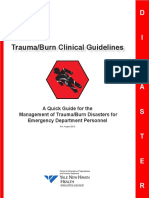 TraumaBurn ClinicalGuidelines Final PDF