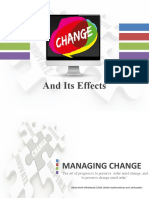 Change and Its Effects