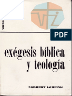 Norbet Lohfink -  Exégesis bíblica y teológica.pdf