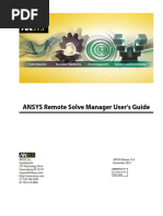 Remote Solve Manager Users Guide PDF