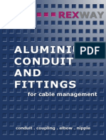 REXWAY Aluminium Conduit and Fittings Catalogue PDF