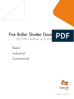 Fire Roller Shutter Doors: Retail Industrial Commercial
