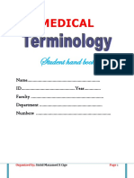Medical: Student Hand Book