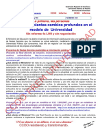 CC Informa 312 - Los Reales Decretos Que Cambiaran El Modelo en La Universidad