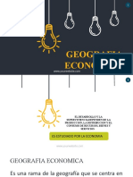 Geografia Economica