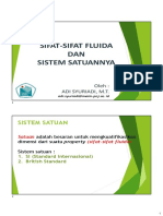 Sistem Satuan Dan Sifat2 Fluida