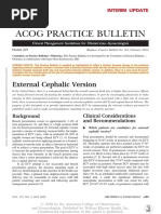 ACOG Postpartum Hemorrhage Protocol | PDF | Bleeding | Tissue (Biology)