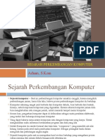 Materi Ke3 Sejarah Perkembangan Komputer