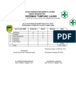 Alat Dan BHP PKM Tp. Laung