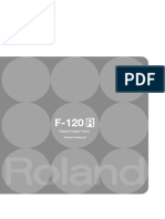 ROLAND F120R Manual PDF