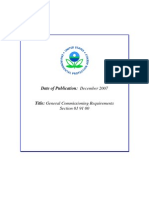 Commisioning Guidelines EPA