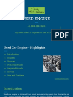 Used Engine: Top Rated Used Car Engines For Sale at Low Price