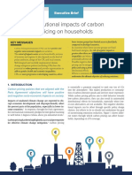 Distributional Impacts of Carbon Pricing On Households