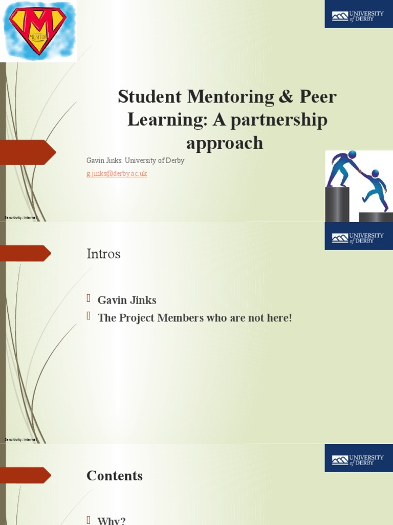 IPIE Presentation Version Student Mentoring | PDF | Mentorship ...