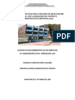 Onceava Convocatoria Cas #011-2020 Diresa - Hvca PDF