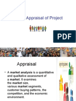 Marketing Appraisal of A Project