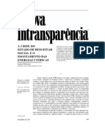 A nova intransparencia - Habermas