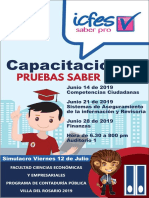 Inivitacion A Capacitaciones Pruebas Saber Pro2019-1 PDF