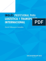 Inglés Profesional para Logística y Transporte Internacional (Fragmentos) PDF