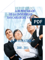 Plan Estrategico Universidad San Carlos Del Valle